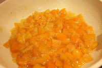 6、蜂蜜金桔茶,水分散发快，25分钟就好啦，浓稠可流动就好，冲水喝不是果酱，所以不用很粘稠。