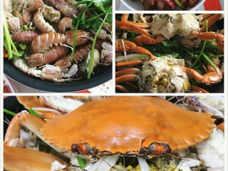 9、皮皮虾偶遇螃蟹,成品图拼图，流口水中????????????