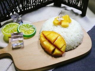 12、芒果糯米饭,完成图。