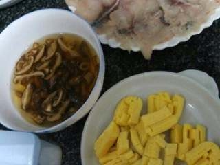 13、菊花捶鱼,所有材料准备好