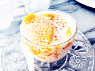 10、芒果西米露,完成了