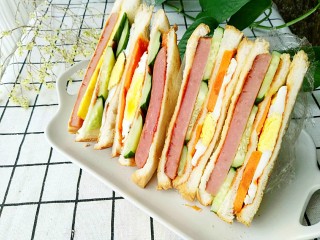 14、三明治,排排队都站好喽????????????