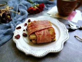 14、芝士培根三明治,成品图！