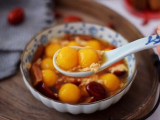 16、红糖酒酿南瓜小圆丸,图二