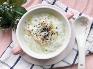 12、辅食计划+青瓜鸡肉粥,美美的开动咯