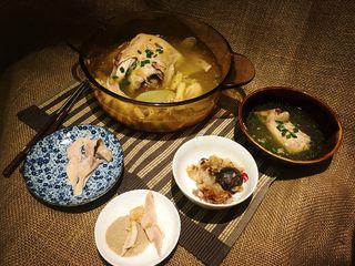 27、韩式参鸡汤,夏天食欲不好就吃这个!鸡肚里有饭!有汤!有肉!????????