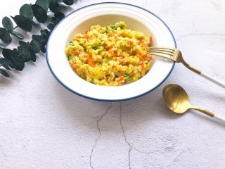 14、黄金酱烩饭,一盘金灿灿的黄金烩饭完成了