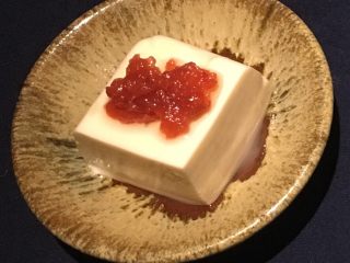 7、五福临门-吃豆腐,2福：梅子豆腐/每块豆腐放点酸梅泥，淋上橄榄油.