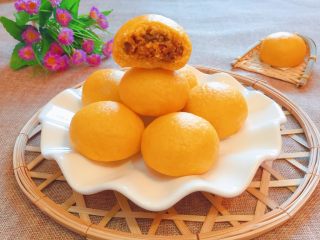 17、玉米面红枣包,成品图。