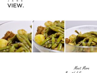 20、连汤汁也能拌饭的—东北炖豆角,哎呀，真的是，各种角度，咋拍咋好看！