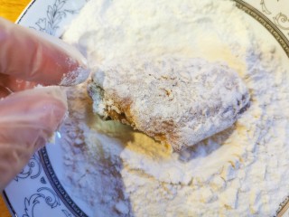 17、爆好吃的家庭版香酥炸鸡,两面都裹上面粉