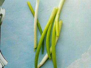 8、独家红烧狮子头四喜丸子配方,小葱两根洗净备用