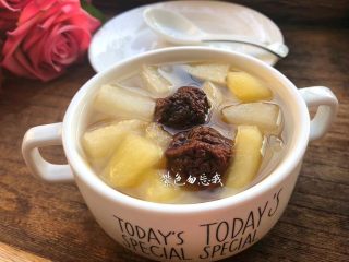 10、止咳三色汤,成品图一