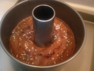 24、红糖枣泥蛋糕,香喷喷的枣泥蛋糕就完成啦????别忘记倒扣凉凉