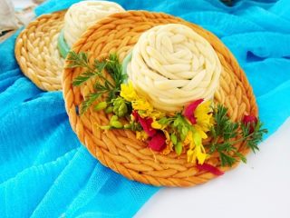 17、草帽编织饼干,精致可爱。