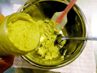 10、抹茶曲奇饼干,刚买的曲奇饼干机,赶快装上试试