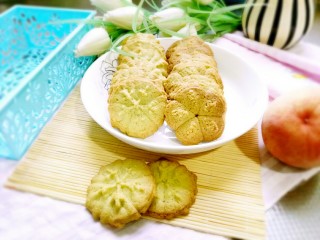 14、抹茶曲奇饼干,成品清甜香酥