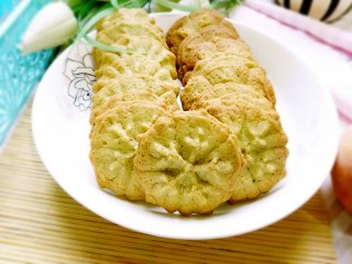 15、抹茶曲奇饼干,欢迎品尝