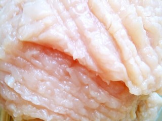 4、家庭版――肯德基炸鸡排,两面都均匀拍打一遍