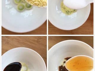 5、春季去火正当时～冬瓜肉丸汤+杂粮饭,碗汁（1小勺鸡精、1小勺盐、葱4片、香油3小勺）