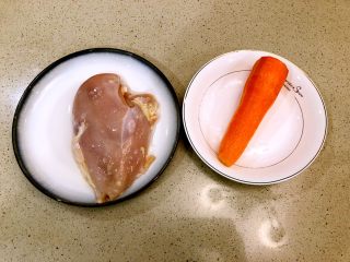 1、家庭版上校鸡块,准备食材