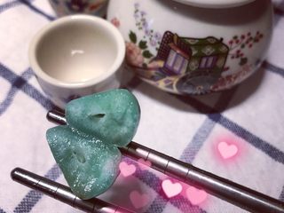 15、舌尖上的翡翠碧玉——陈醋腊八蒜,成品1。