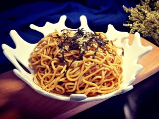 14、椒香葱油面,开始享用～