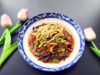 14、#苦味#凉拌五味苦瓜,开动咯????