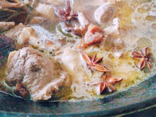 11、滋阴益气止汗，黄芪石斛番鸭煲,加入八角、香叶、山楂，加入山楂可以让鸭肉更容易煮烂入味