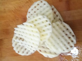 3、莴笋土豆,土豆切片