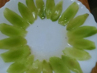 7、莴笋土豆,摆盘一