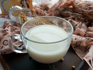 11、冰糖梨子豆浆,成品