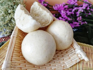 17、家庭版&豆面大馒头,照个相，好大的大馒头哦。