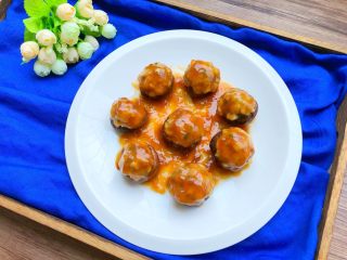 22、香菇酿肉,成品图一