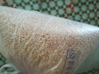 1、酒麸,将小麦麦仁淘洗几遍,不可能淘洗到水清汤亮,主要是为了清除灰尘。