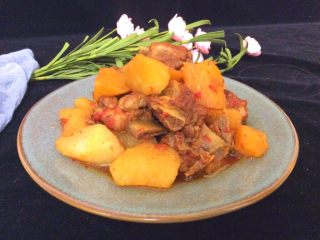 13、了不起的小番茄+番茄山药炖排骨,成品图