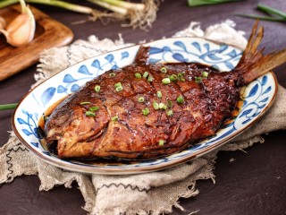 13、红烧鲳鱼,成品图