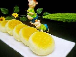 29、苦瓜发面饼,成品图。