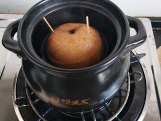 13、蜂蜜梨盅,四十分钟后即可