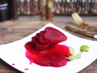 15、米醋浸甜菜根（营养美味佐餐小菜）,成品图。