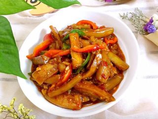 12、家庭少油版 鱼香茄子,少油健康，不比饭店差哦！