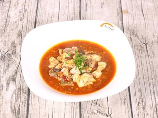 14、干烧鱼块,上帝视角看一下干烧鱼块 是不是流口水了