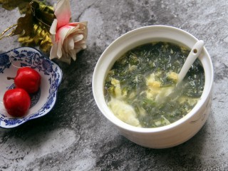 20、鸡蛋紫菜汤,好喝的紫菜汤就做好了