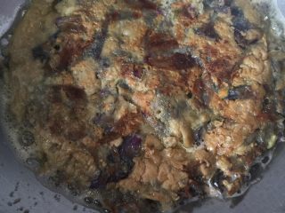 4、煎花饼,煎双面