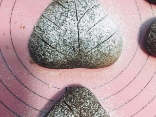 10、麻薯欧包,这是面团整好就割的，刀要锋利，动作要快，割出来的才好看！