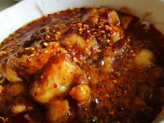 15、家宴菜谱～鸡鸭鱼肉之水煮鱼片,相当诱人的水煮鱼片就做好了????????????