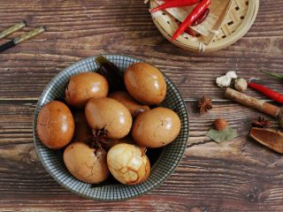 13、红糖茶叶蛋,成品图。