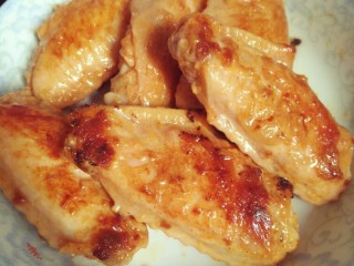 12、懒人版奥尔良中翅,装盘食用