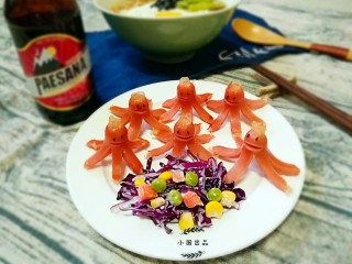 9、红香肠（非油炸）――快手复刻美味,让你看到它们的笑脸。