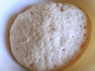 11、家庭改良版牛肉夹馍,面团发酵2倍大